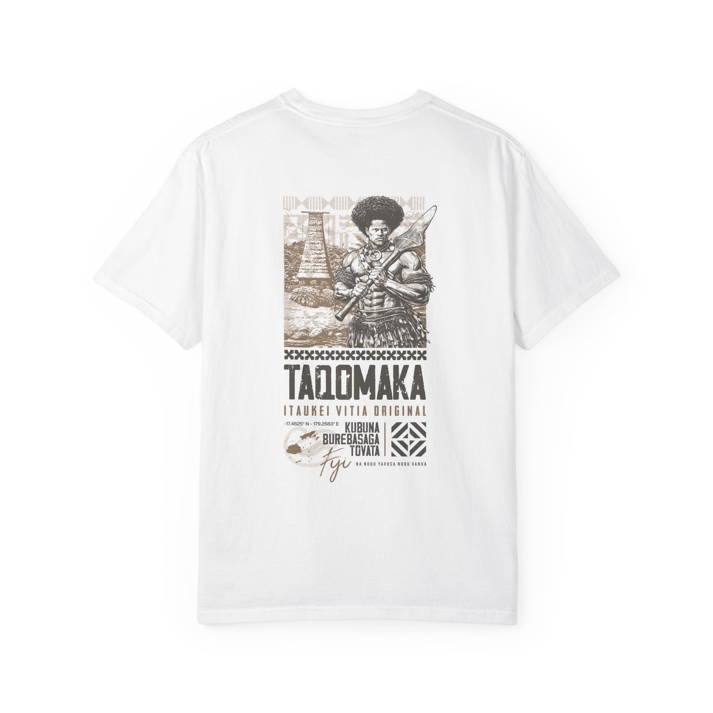 Taqomaka — Vakarau Fijian Motif Graphic Tee