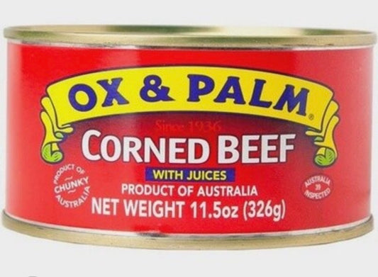 Ox and Palm Corned Beef 326g