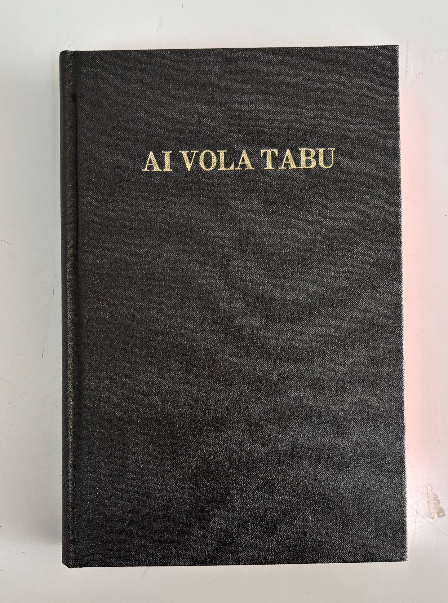 A i Vola Tabu large with Red binding