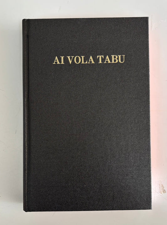 A i Vola Tabu large with Red binding