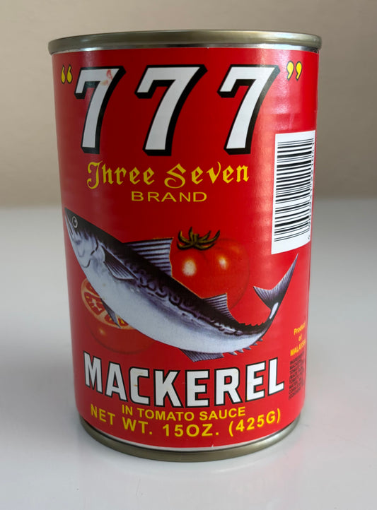 777 Three Seven Mackarel in Tomato Sauce 425g