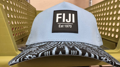 Fiji Tapa Design Caps
