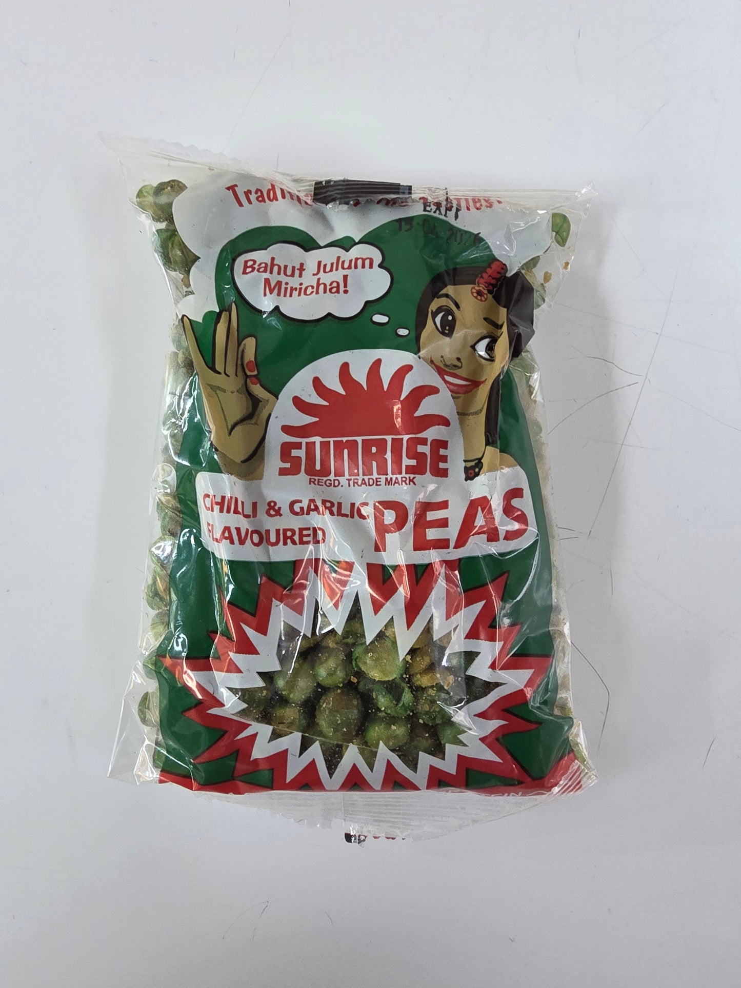 Sunrise Chilli and Garlic peas 100g